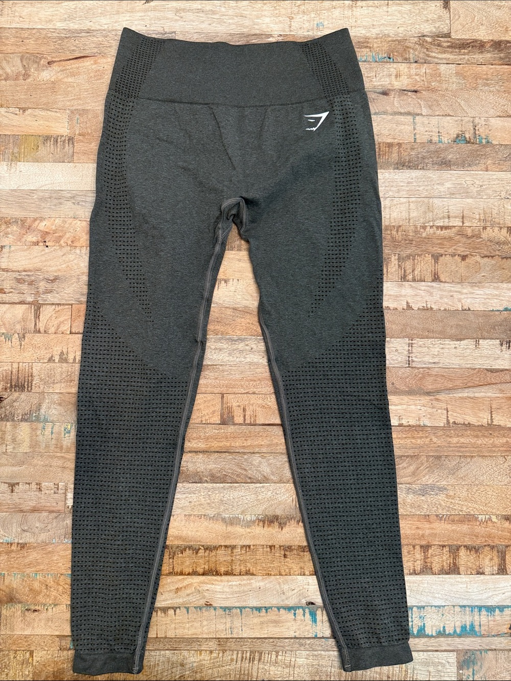 Gymshark hunter green Seamless High-Waist Leggings with Vent Panels